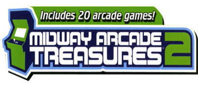 Midway Arcade Treasures 2 title screen for Playstation 2